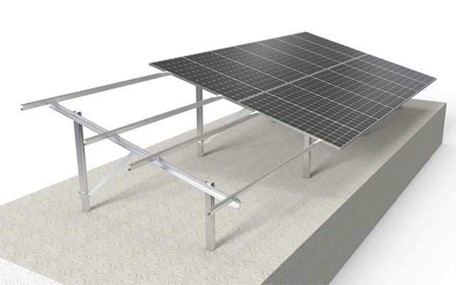 Dual Post Ground Steel Mounting