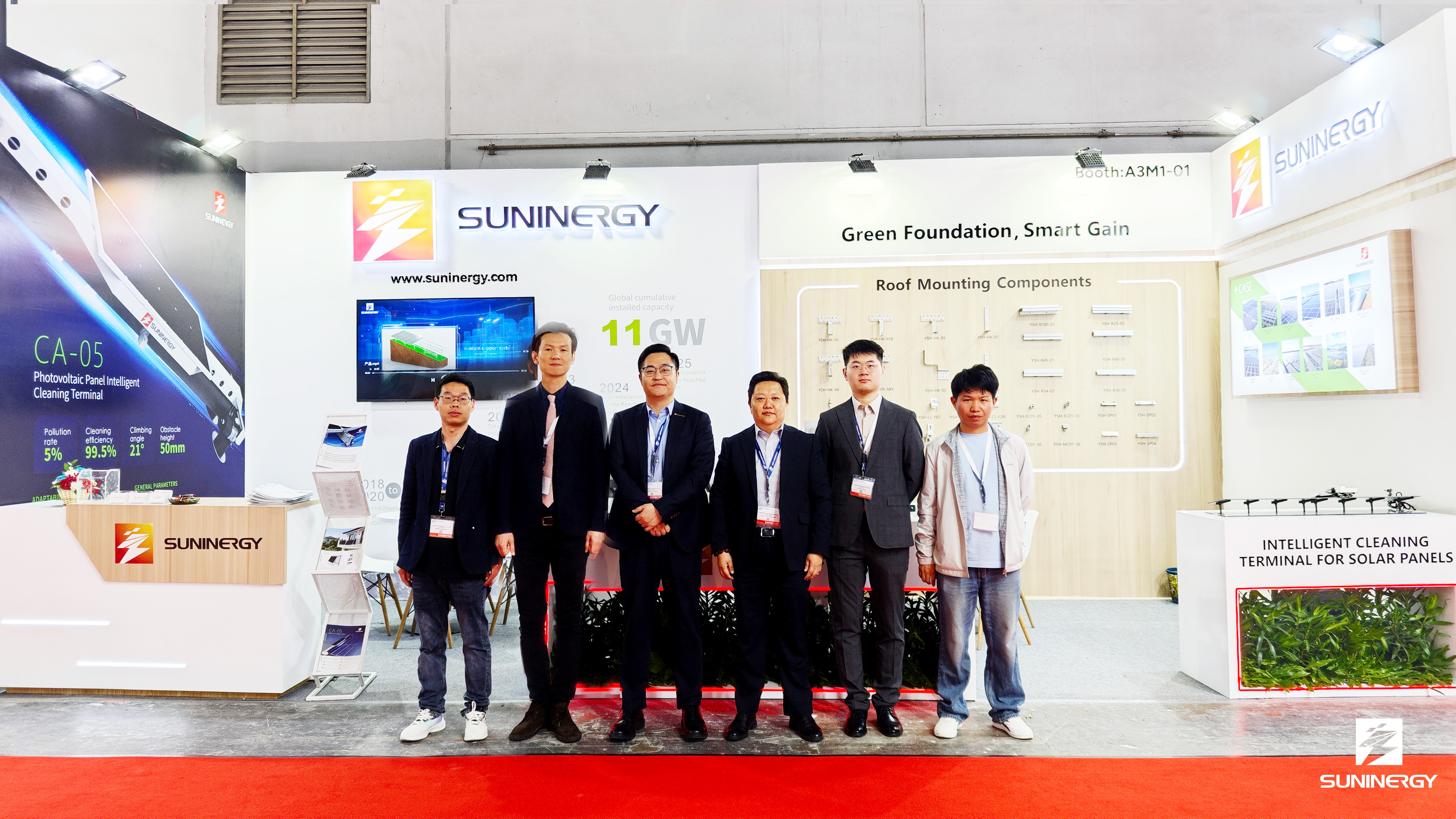 A successful conclusion! Yunsun and New Energy shine at the Indonesia International Solar Exhibition, with full-scenario solutions sparking widespread attention!